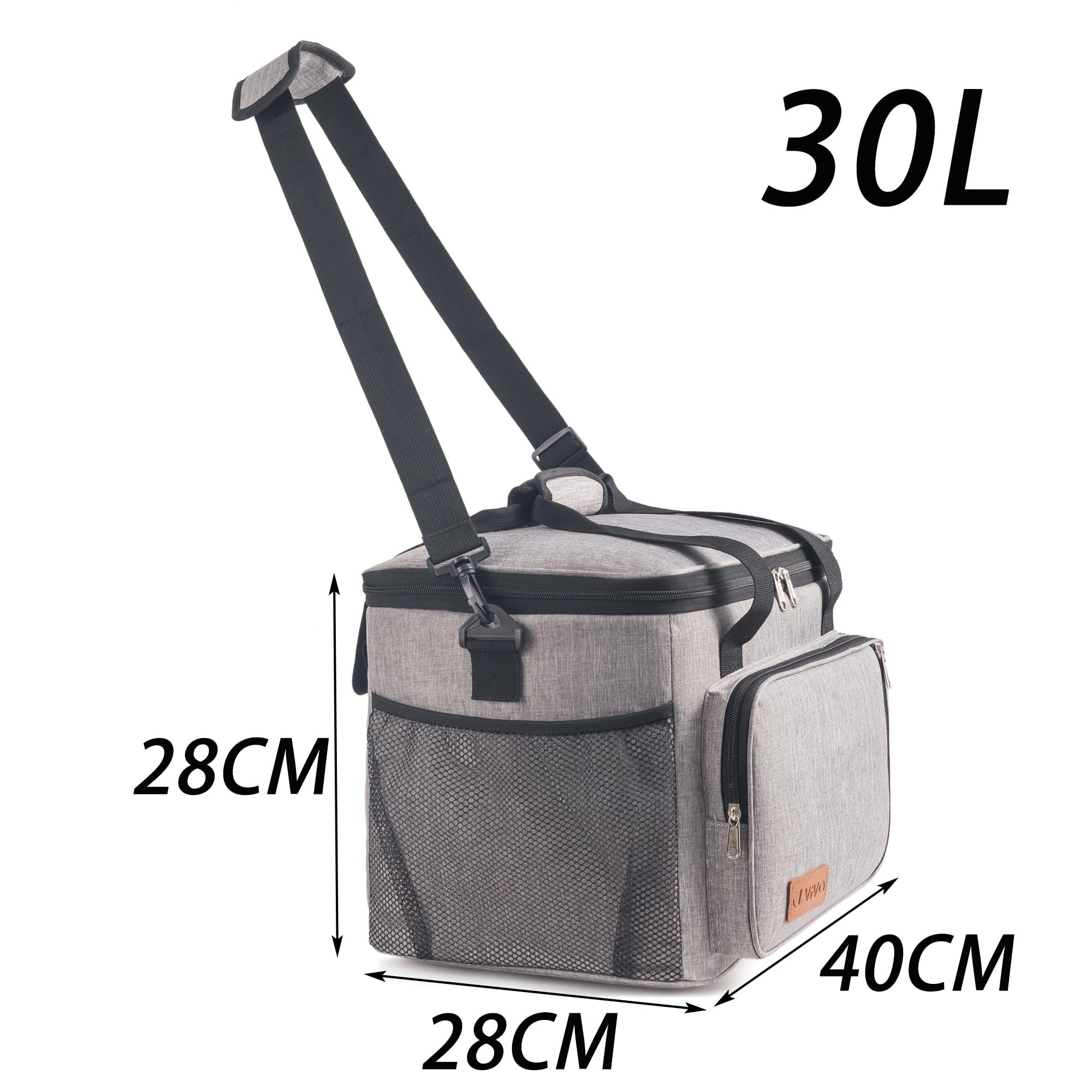 Leak Proof Cooler Bag Box | 15L 25L 30L | Carry Handle | Shoulder Strap | Picnic