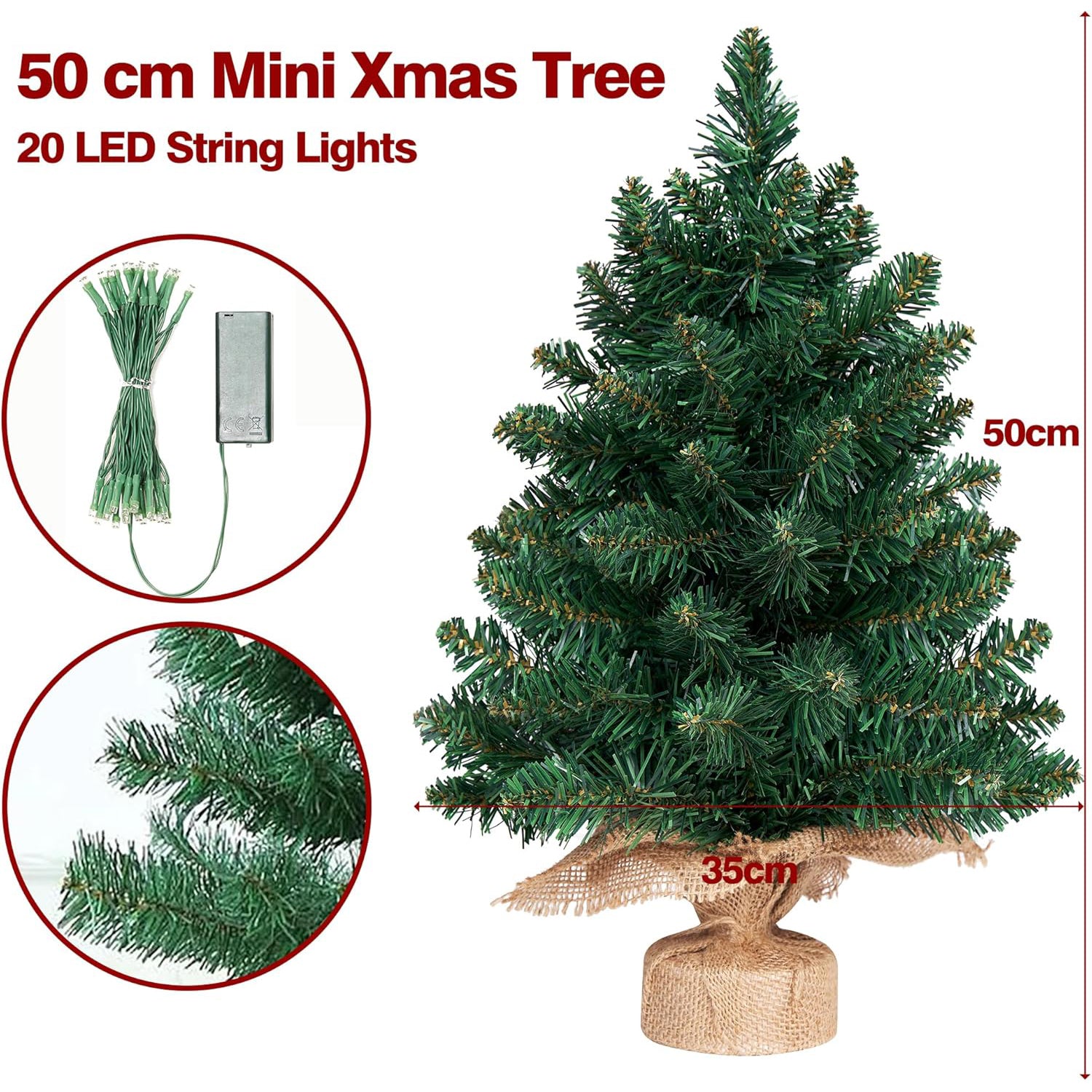 Artificial Mini Christmas Tree 20