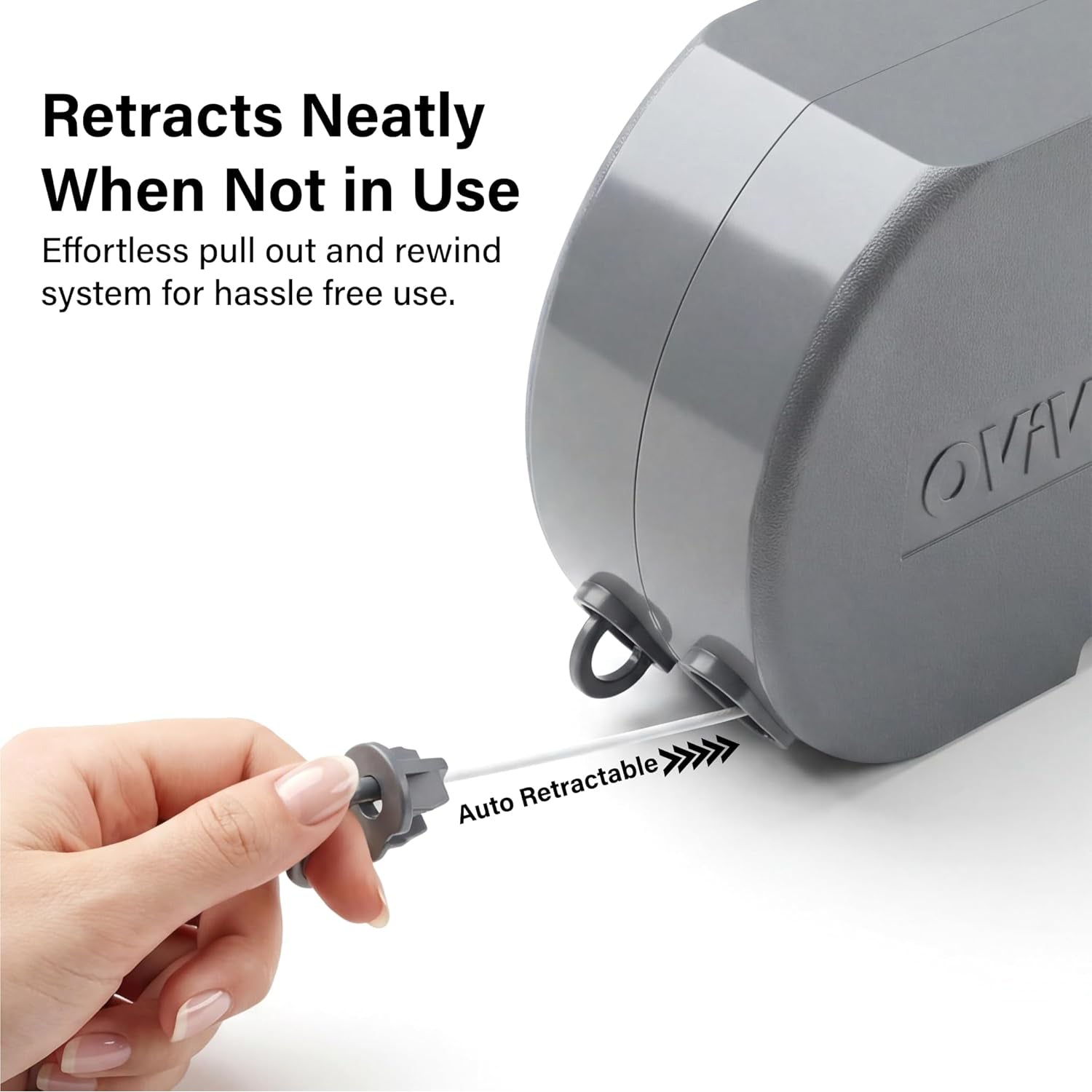 30m Retractable Washing Line Heavy Duty Dual Clothes Dryer Retractable Automatic