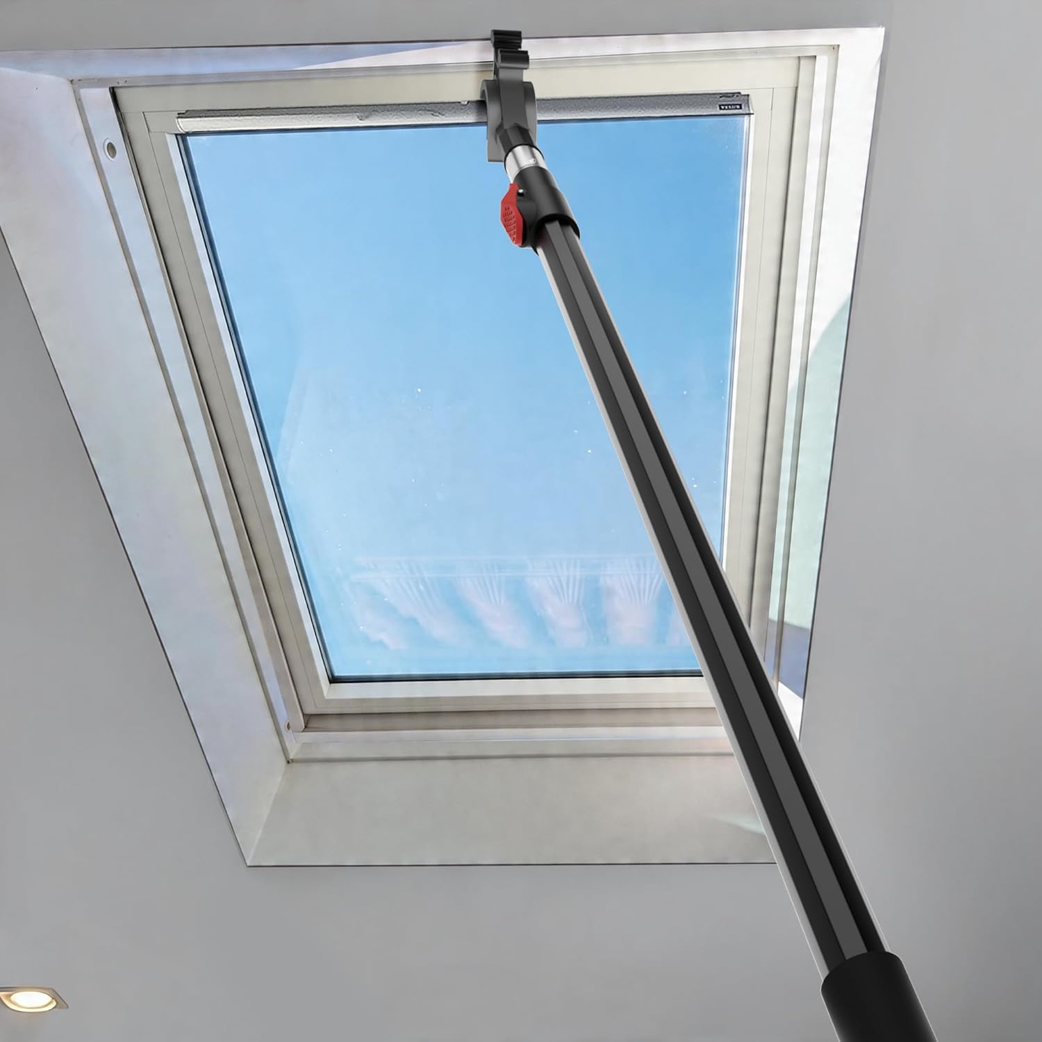 Telescopic Window Pole Rod for Roof Blinds 1.2-2.1m Adjustable Skylight Opener