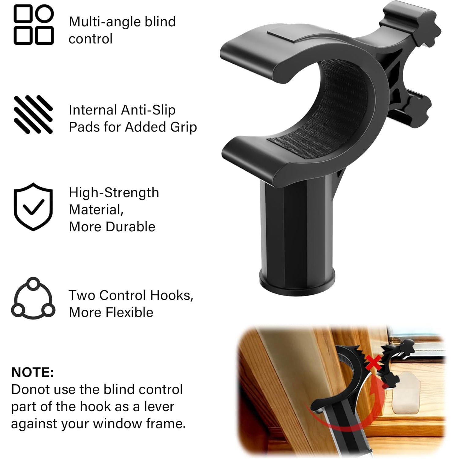 Telescopic Window Pole Rod for Roof Blinds 1.2-2.1m Adjustable Skylight Opener