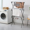 3 Tier Deluxe 14m Foldable Clothes Airer 14m Washing Line Laundry Drying Rack