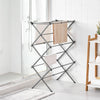 3 Tier 7.5m Drying Rack Extendable Compact Clothes Airer Laundry Indoor Outdoor