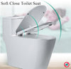 Soft Close Toilet Seat | Easy To Install | Hygiene+ | Easy Clean | D shape