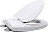 2-in-1 Soft Close Family Child Toilet Seat Quick Release Potty Training O Shape