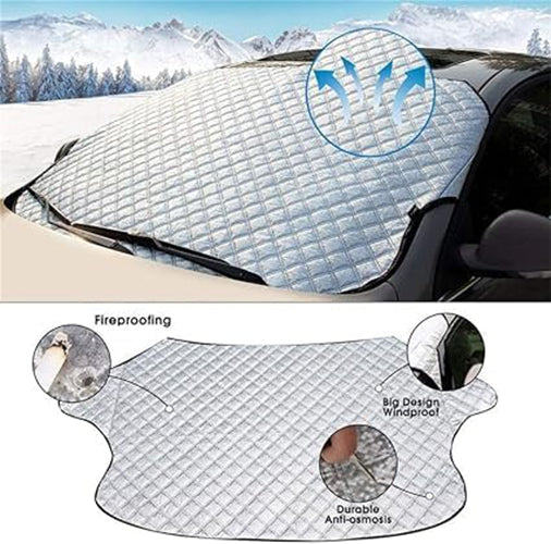 Heavy Duty Car Windscreen Cover Ice Frost Snow Windshield Protector Sun Shade