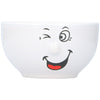 6Pcs 3D Smile Face Cereal Soup Bowls Breakfast Oatmeal Dessert Snacks Round 0.5L