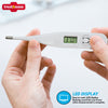 Medical Digital Thermometer LCD Display Temperature Adults Kids Axillary Oral