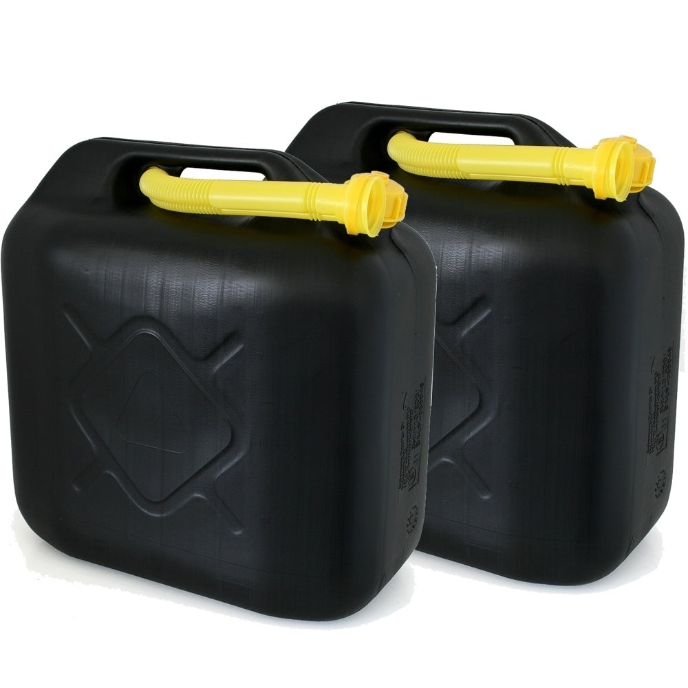 20L Petrol Diesel Fuel Jerry Can flexi Spout Nozzle Container Storage Car Van UK
