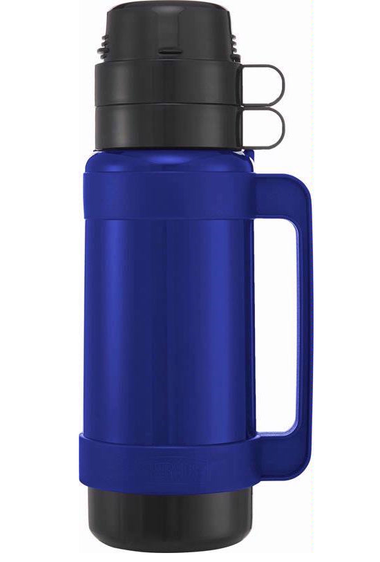 THERMOS Mondial Flask Glass Vacuum Insulated Thermal Hot Cold Drink 1.8L/1L/0.5L