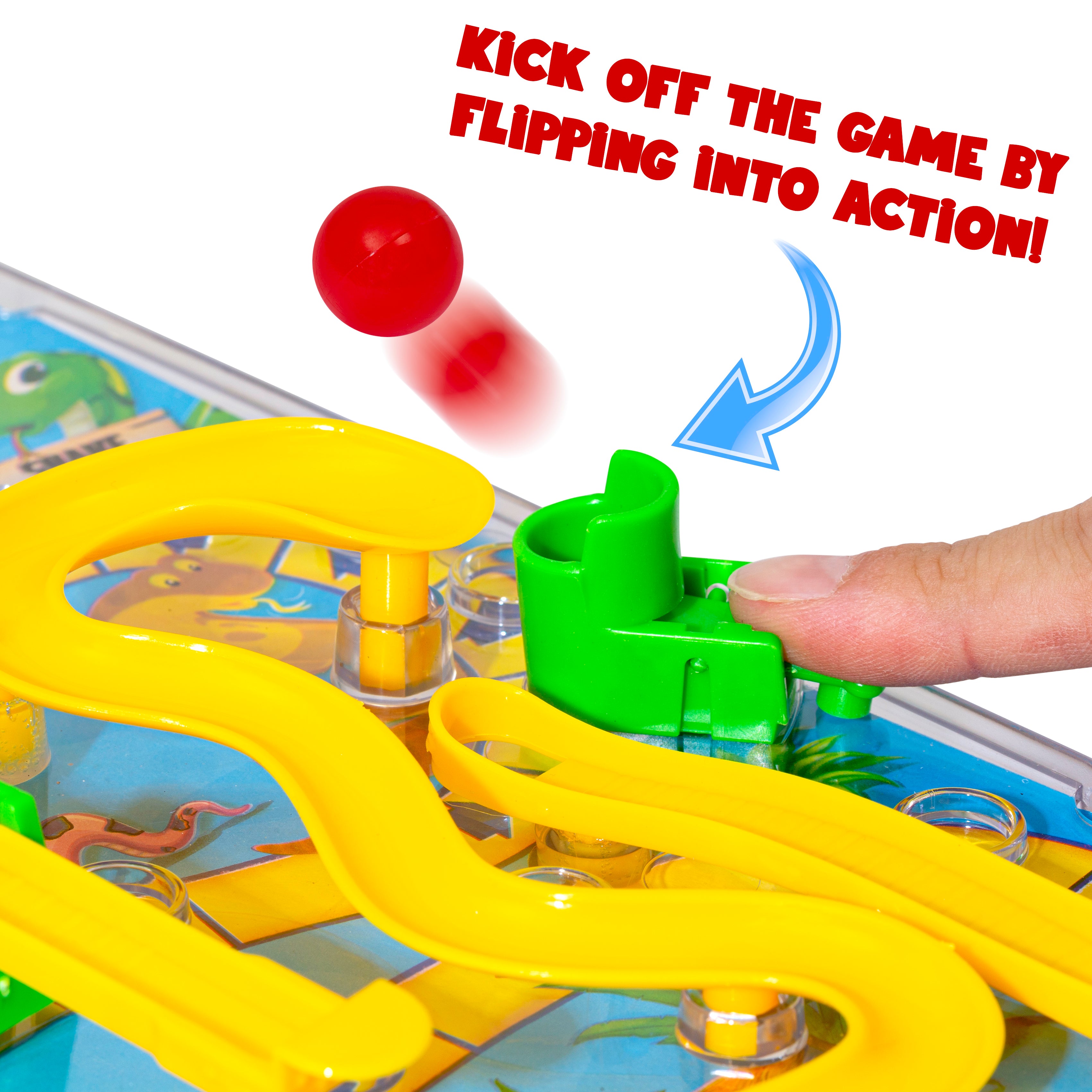 3D Snakes And Ladders Kids Childrens Board Game Traditional Family Toy Fun Gift