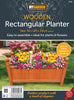 Wooden Garden Planter Outdoor Plants Flowers Pot Rectangular Patio Decking