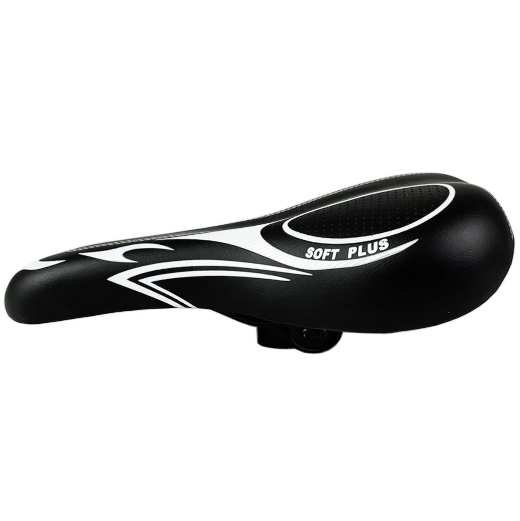 Dunlop Soft Plus Bicycle Saddle Seat Bike Reflector MTB Unisex Adult Ergonomic