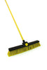 Bulldozer Broom Dual Purpose Sweeper Heavy Duty Industrial Brush Indoor Outdoor