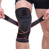 Compression Knee Support Sleeve with Adjustable Straps Sports Injury Brace