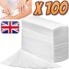 100 Salon Depilatory Paper Hair Removal Waxing Strips Non Woven Legs Body Pro