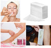 100 Salon Depilatory Paper Hair Removal Waxing Strips Non Woven Legs Body Pro