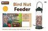 Outdoor Wild Bird Hanging Nut Seed Feeder Peanut Feed Fat Ball Feeders Garden