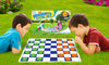 Draughts / Snakes and Ladders / Ludo / Drafts Giant Garden Games Sets Outdoor