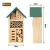 Wooden Insect House Wall Mounted Bug Hotel Natural Habitat Garden Shelter Bees