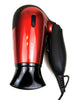 1200W Red Hot Professional Style Hair Dryer Hairdryer Concentrator Nozzle Travel