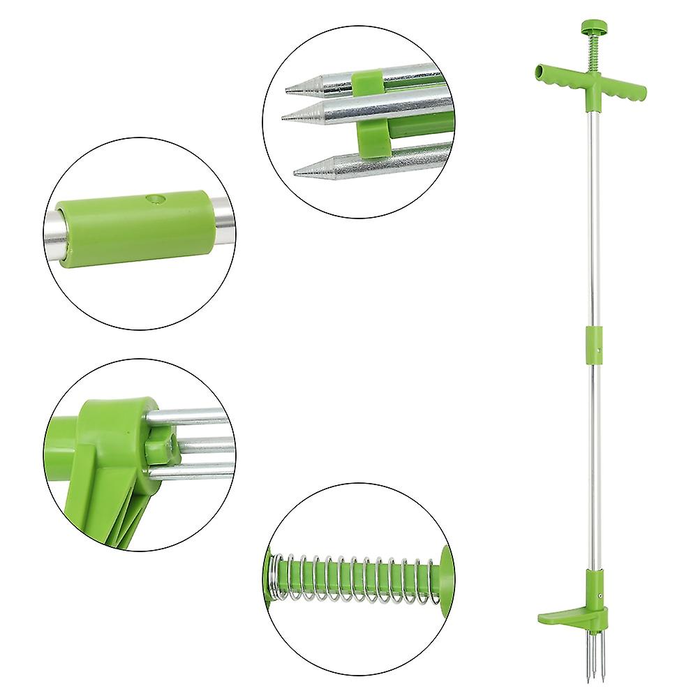 Garden Weed Puller Plant Remover Twister Tool Manual Extractor Root Twist 3Claws