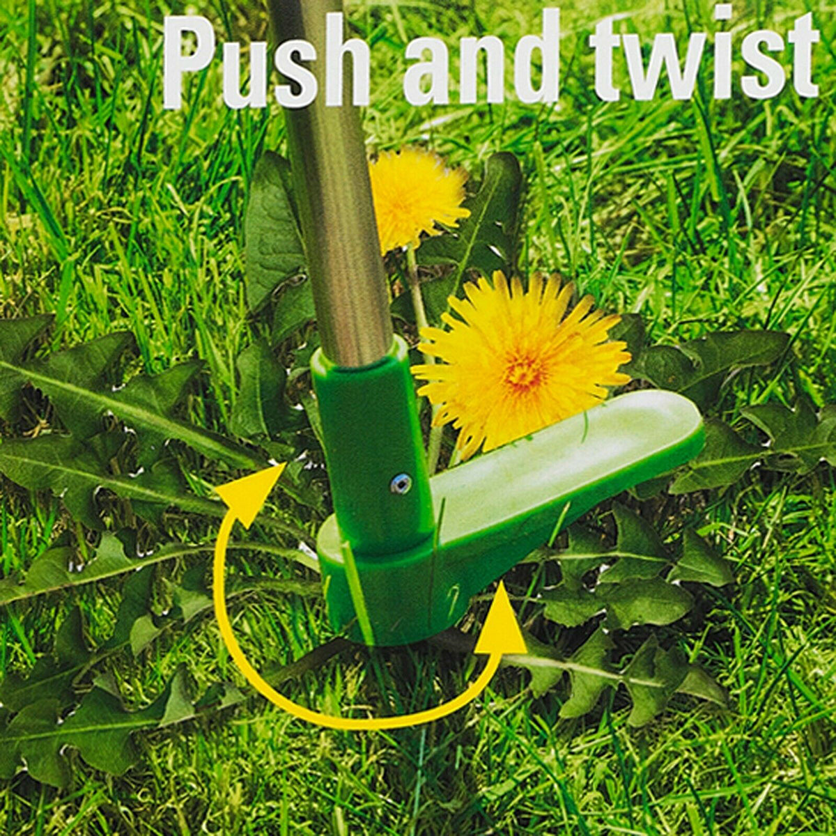 Garden Weed Puller Plant Remover Twister Tool Manual Extractor Root Twist 3Claws
