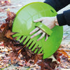 2Pc Large Garden Leaf Grabber Handheld Collector Grabs Gather Leaves Cleaning