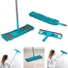 Alpina 7Pcs Microfibre Home Cleaning Set Floor Mop / Window Cleaner / Duster