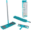 Alpina 7Pcs Microfibre Home Cleaning Set Floor Mop / Window Cleaner / Duster