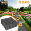 Interlocking Plastic Garden Tiles Decking Nonslip Floor Lawn Outdoor Tiles 5/10