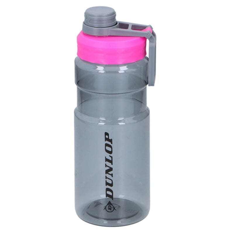 1L DUNLOP Drinking Water bottle Loop Easy Carry Handle Sports Gym Running Office