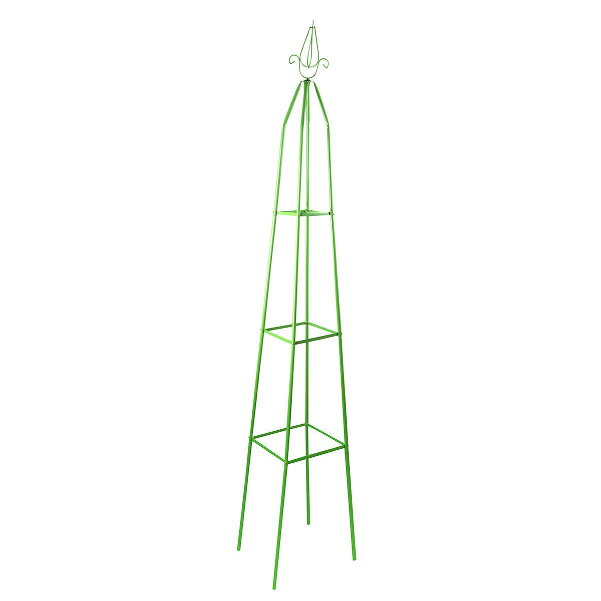 Garden Obelisk Outdoor Trellis Climbing Arch Support Frame Plant Roses Pyramid