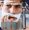 21Pcs Razor Blades Mens Shaving Shave Everyday Use Hygiene 3 Blades Disposable