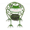 Garden Solar Wire Frog with 62 Micro LED Light and 4D Moving Effect Decoration