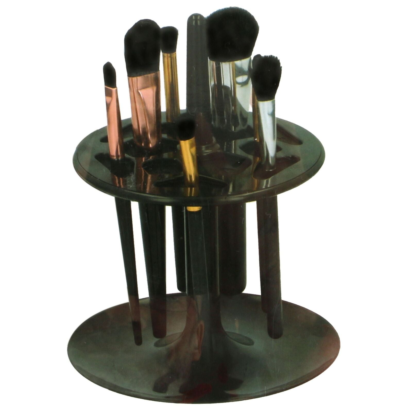 Make Up Brush Holder Stand Dryer Box Organiser Rack Pot Carousel Storage Paint