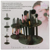 Make Up Brush Holder Stand Dryer Box Organiser Rack Pot Carousel Storage Paint