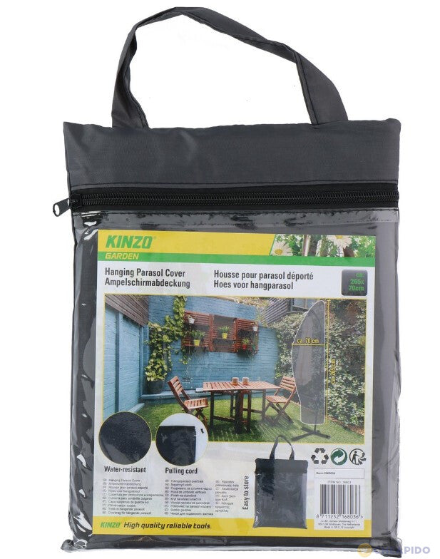 Premium Banana Umbrella Cantilever Parasol Cover Garden Patio Waterproof Outdoor