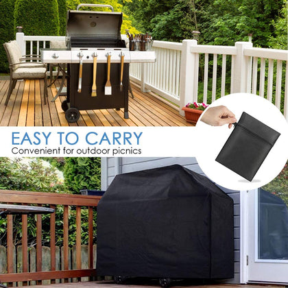 Heavy Duty BBQ Cover Waterproof Barbacue Gas Grill Protector Oxford Fabric 210D