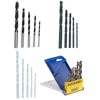 Combination Drill Bits Set Masonry Wood Metal Brick Concrete Plastic Plasterboar