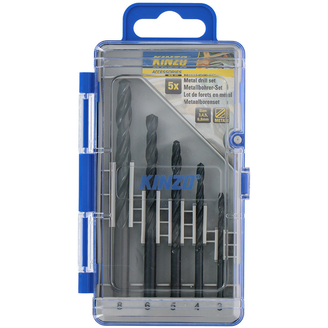 Combination Drill Bits Set Masonry Wood Metal Brick Concrete Plastic Plasterboar