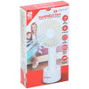 Portable Mini Turbo Hand Fan USB Rechargeable Bladeless Quiet Air Cooler 1200mAh