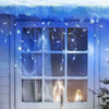 200 LED Battery Operated Icicle String Chaser Light Christmas Xmas Festival Time