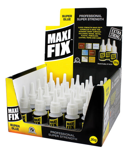 25Pc Maxifix 20G Superglue In Cdu