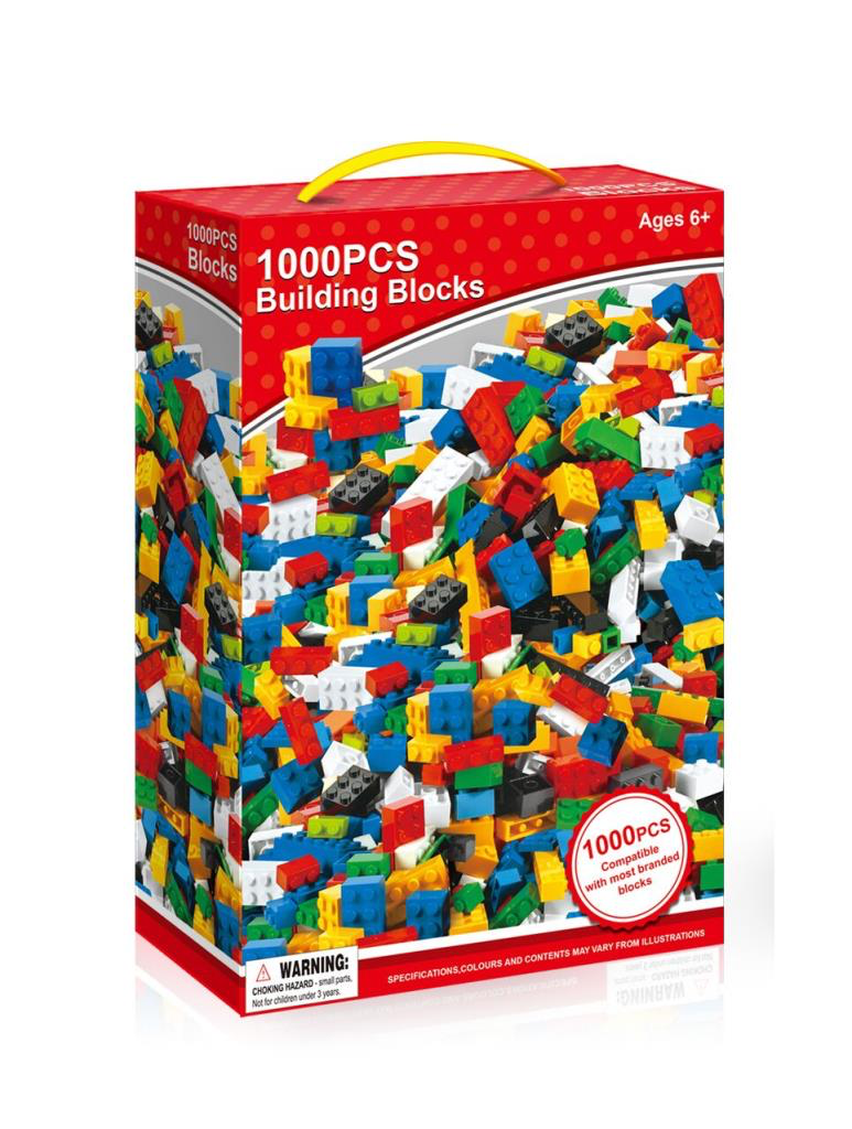 1000 Pieces Building Bricks Blocks Compatible with Brick Build Replace Lost