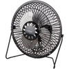 4'' 6'' Mini USB Desk Fan Personal Cooler Cooling Table All Metal Quite Portable