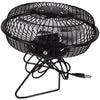 4'' 6'' Mini USB Desk Fan Personal Cooler Cooling Table All Metal Quite Portable