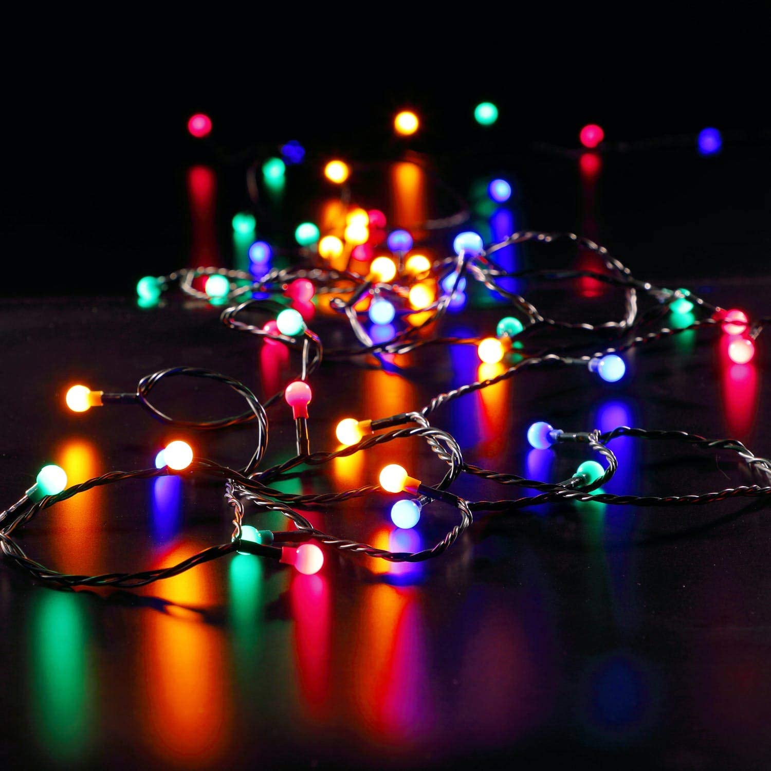 Berry Christmas LED Fairy String Lights Battery Operated Timer Indoor Outdoor 8F