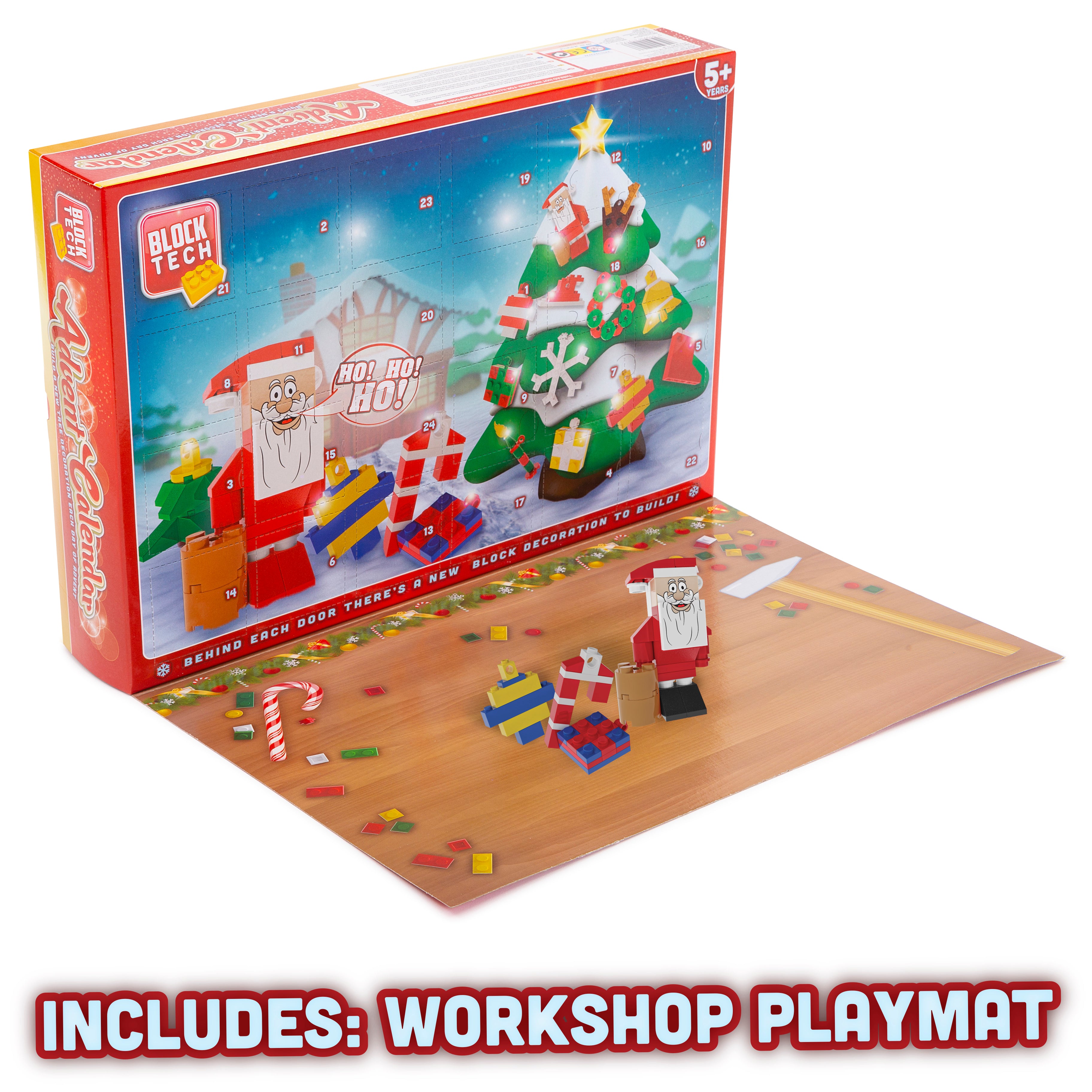 Block Tech Advent Calendar Christmas Building Blocks Xmas