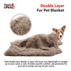 Luxury Dog Cat Pet Throw Blanket Microfibre Fleece Supersoft Warm Breathable